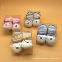Wholesale gift set newborn products baby shoes packaging